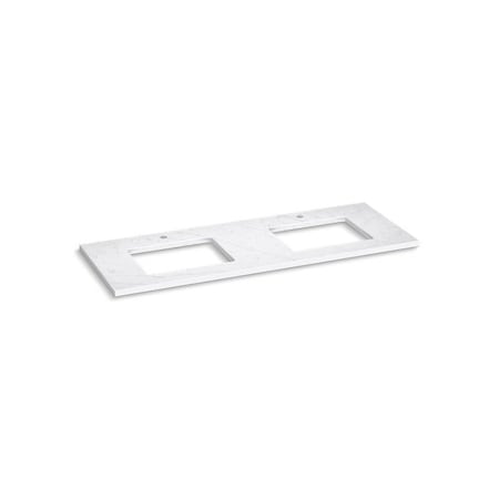 Kohler Quartz 61 Top W/ 2 Rect Um Cutout Ns 28258-EST